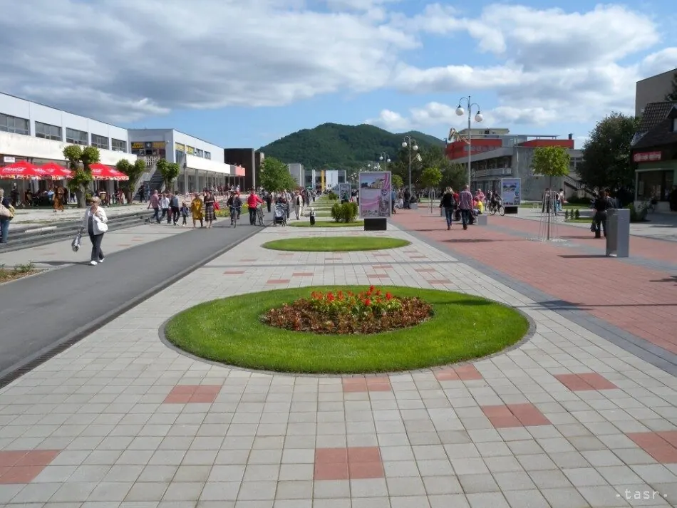 Námestie slobody v Humennom