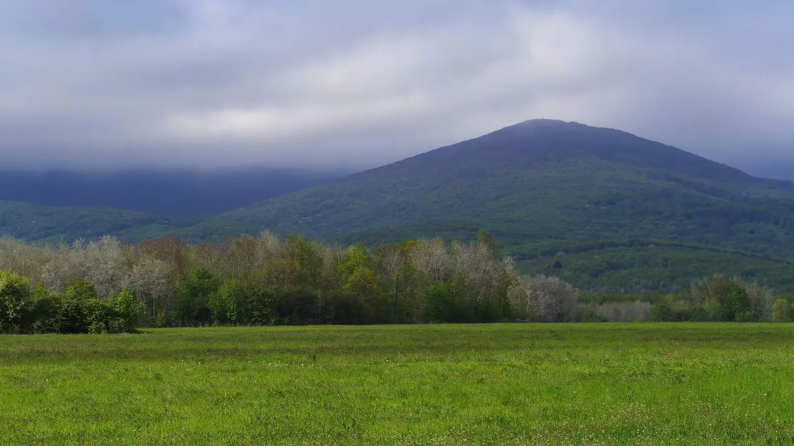 Pohorie Vihorlat – výhľad na zalesnené hrebene